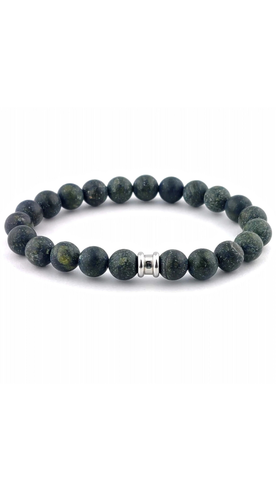 Steel & Barnett Stones Basic Serpentine Bracelet
