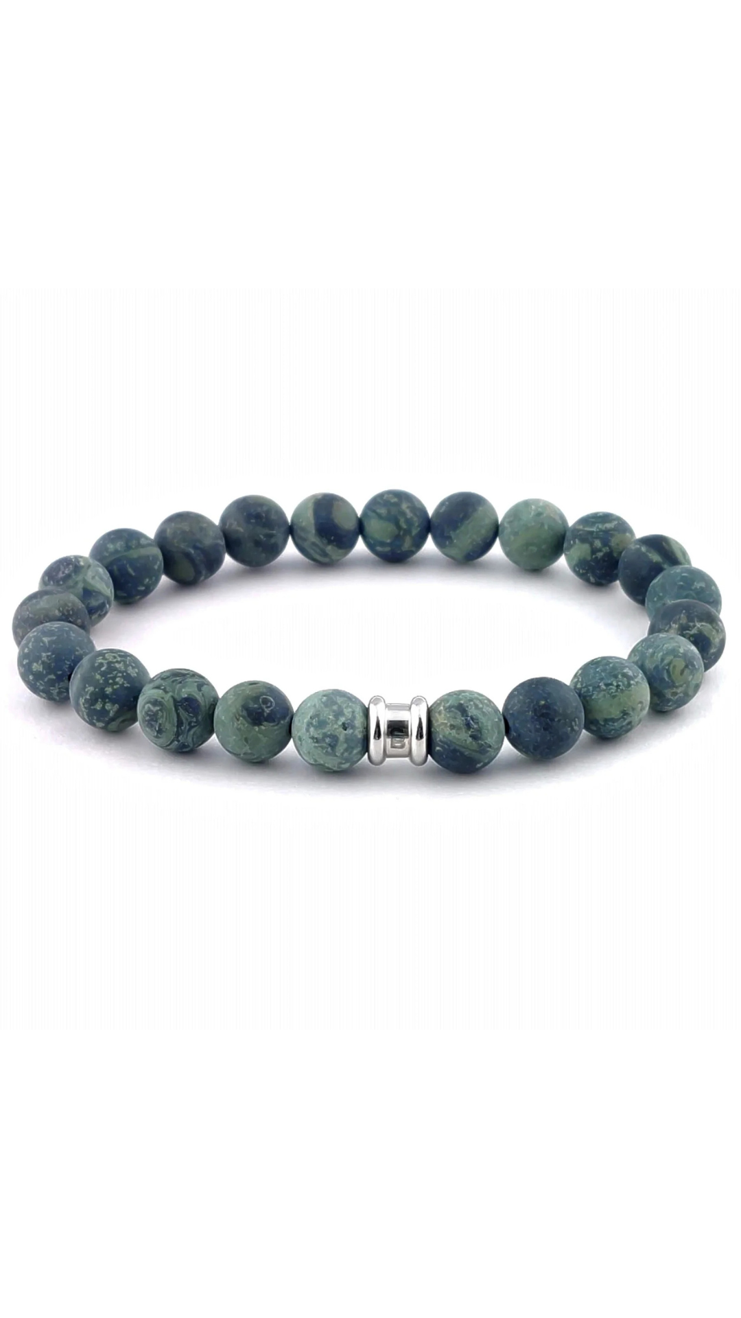 Steel & Barnett Stones Basic Matte Kabamba Bracelet