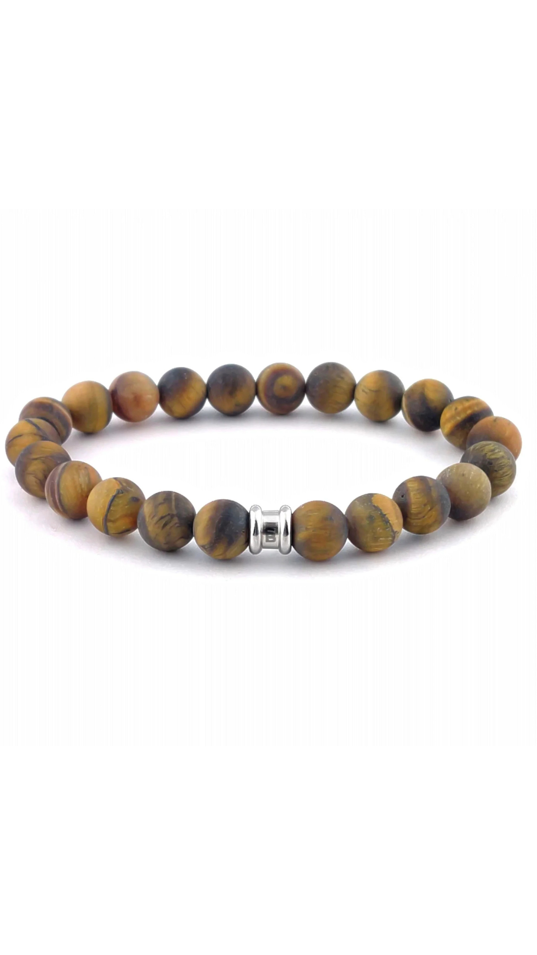 Steel & Barnett Stones Basic Matte Tiger Bracelet