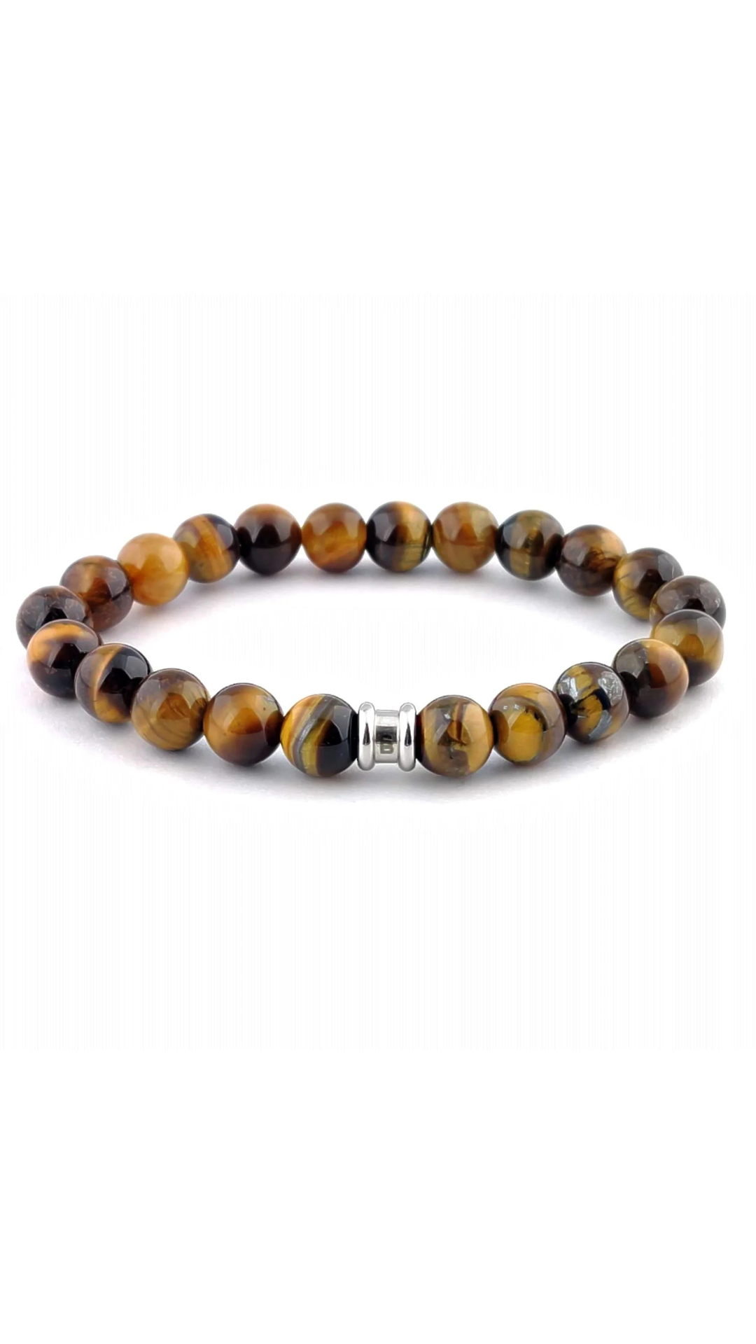 Steel & Barnett Stones Basic Tiger Bracelet