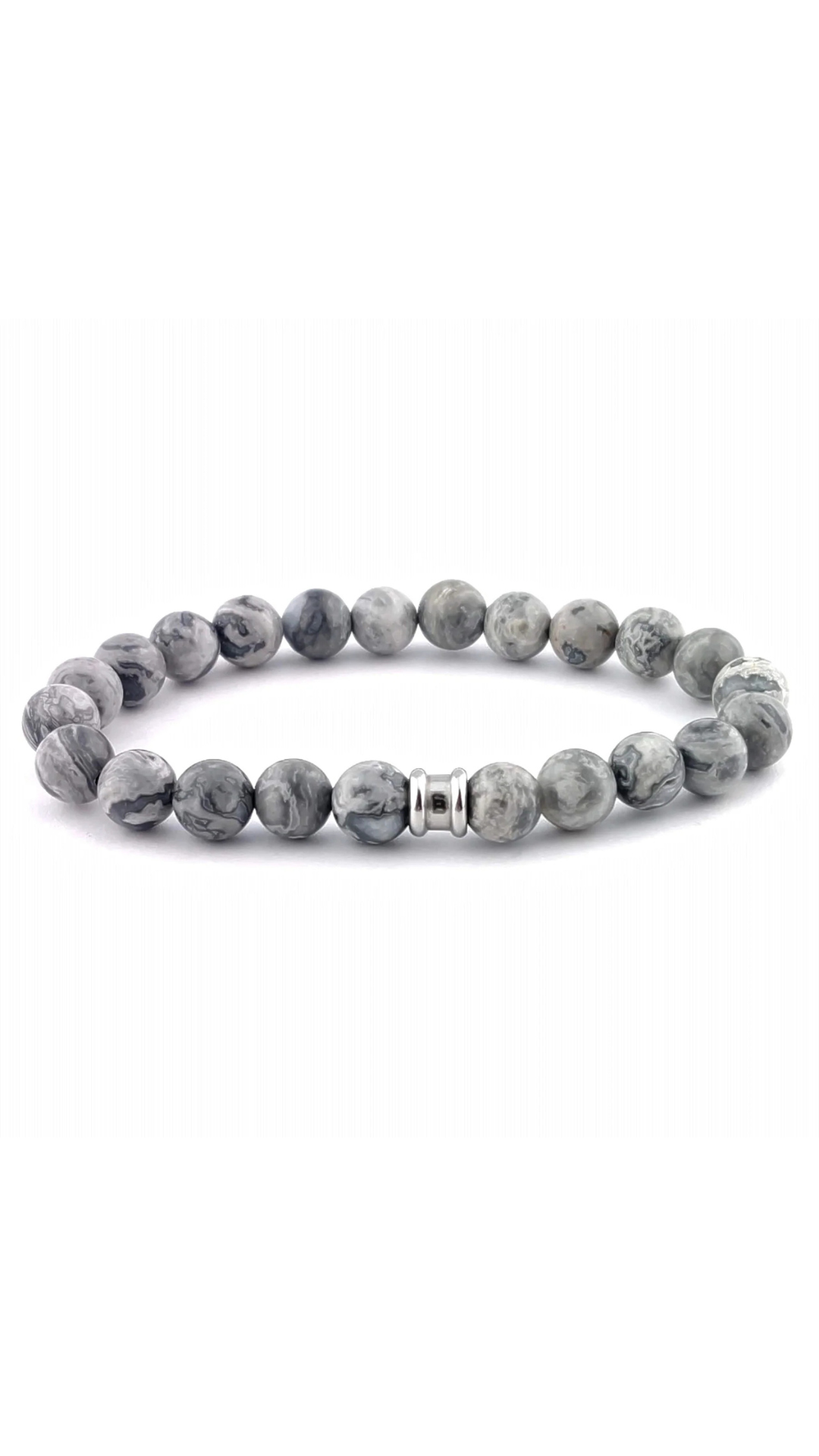 Steel & Barnett Stones Basic Smoky Bracelet