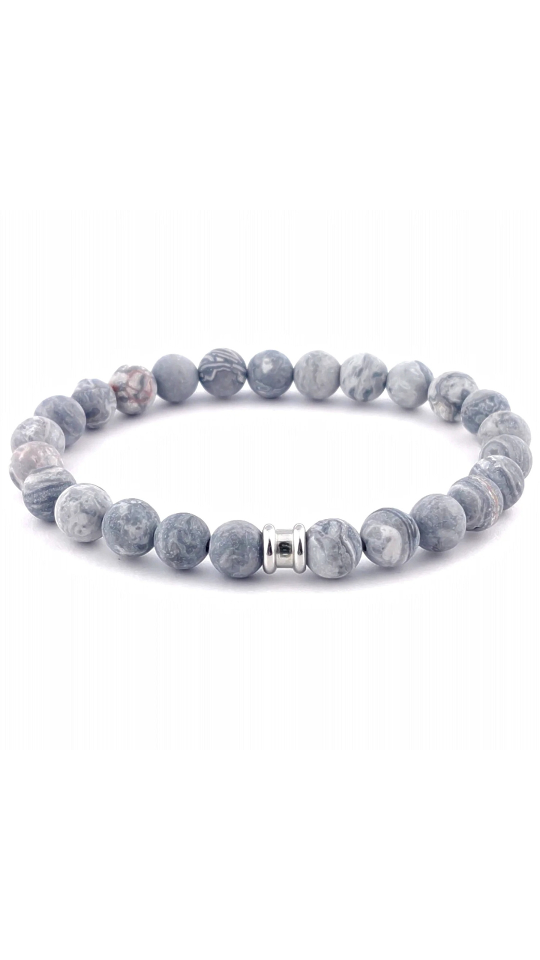 Steel & Barnett Stones Basic Matte Smoky Bracelet