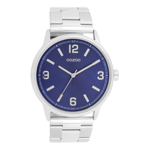 Oozoo Watch C11503 / 45mm / Silver / Blue