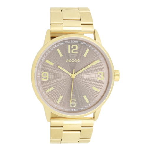 Oozoo Watch C11504 / 45mm / Gold / Taupe