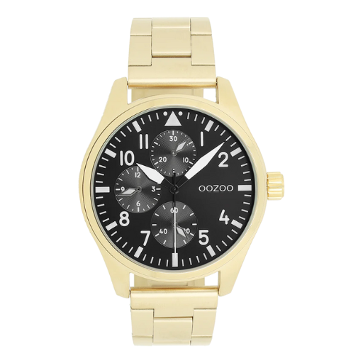 Oozoo Watch C11507 / 42mm / Gold / Black