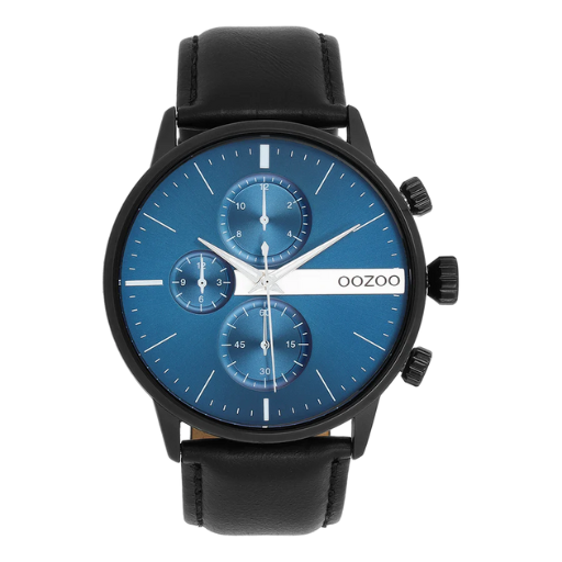Oozoo Watch C11510 / 45mm / Black / Blue