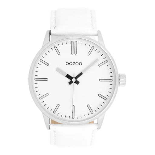 Oozoo Watch C11512 / 45mm / Silver / White
