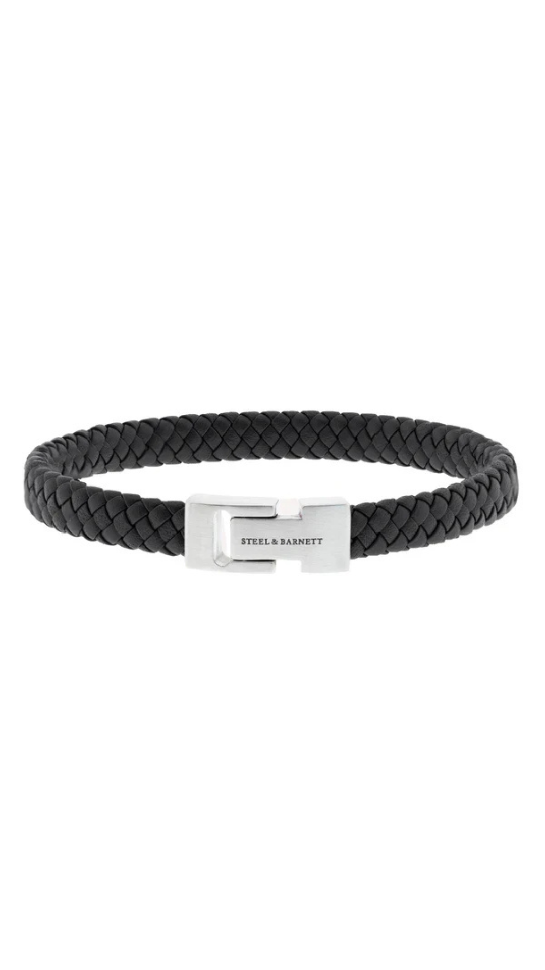 Steel & Barnett Archie Black Bracelet