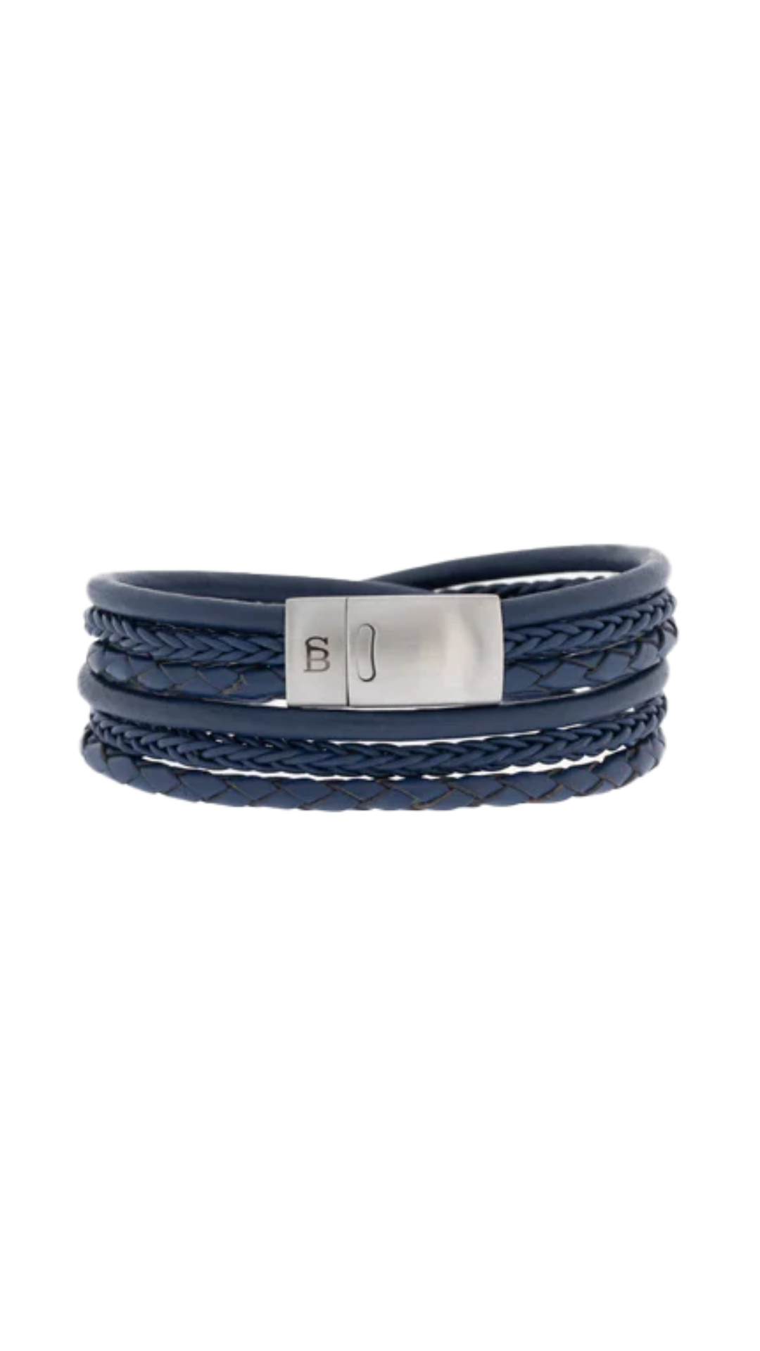 Steel & Barnett Bonacci Jeans Blue Bracelet