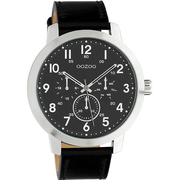 Oozoo Watch C10506 / 45mm / Black / Silver