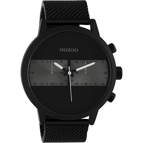 Oozoo Watch C10514 / 50mm / Black / White