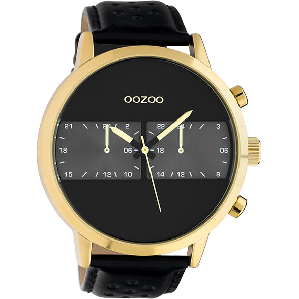 Oozoo Watch C10516 / 50mm / Gold / Black