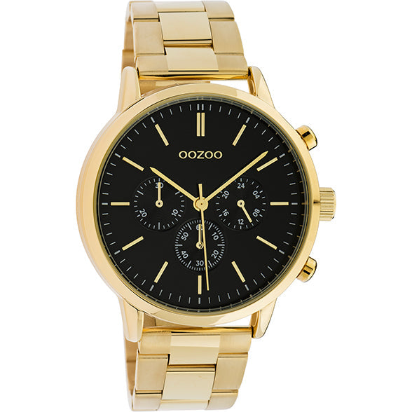 Oozoo Watch C10548 / 42mm / Gold / Black