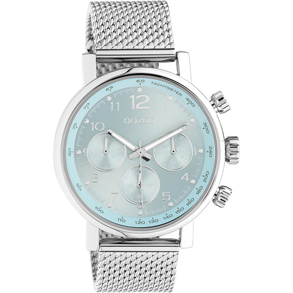 Oozoo Watch C10902 / 42mm / Silver / Stone Grey