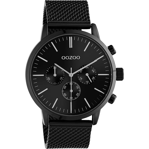 Oozoo Watch C10914 / 45mm / Black / Black