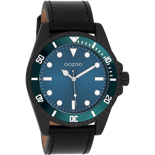 Oozoo Watch C11118 / 44mm / Black / Blue