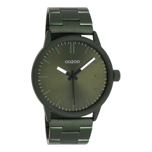 Oozoo Watch C11402 / 45mm / Dark Green / Dark Green