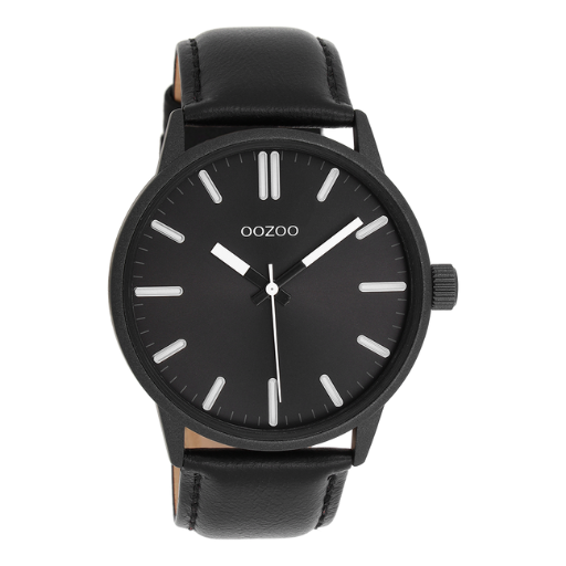 Oozoo Watch C11404 / 45mm / Black / Black