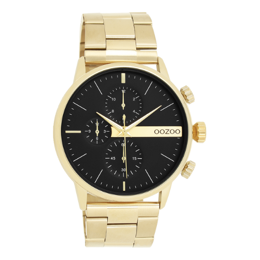Oozoo Watch C11411 / 45mm / Gold / Black