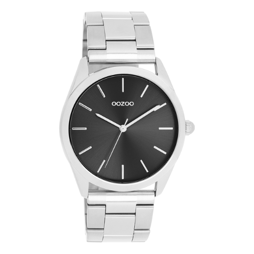 Oozoo Watch C11429 / 40mm / Silver / Black