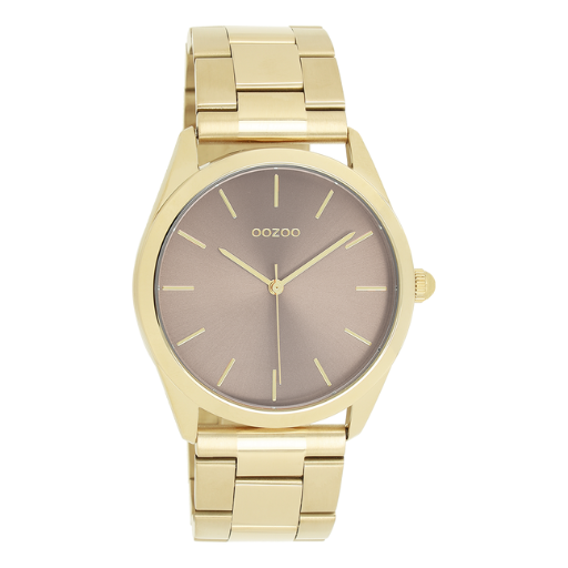 Oozoo Watch C11431 / 40mm / Gold / Taupe