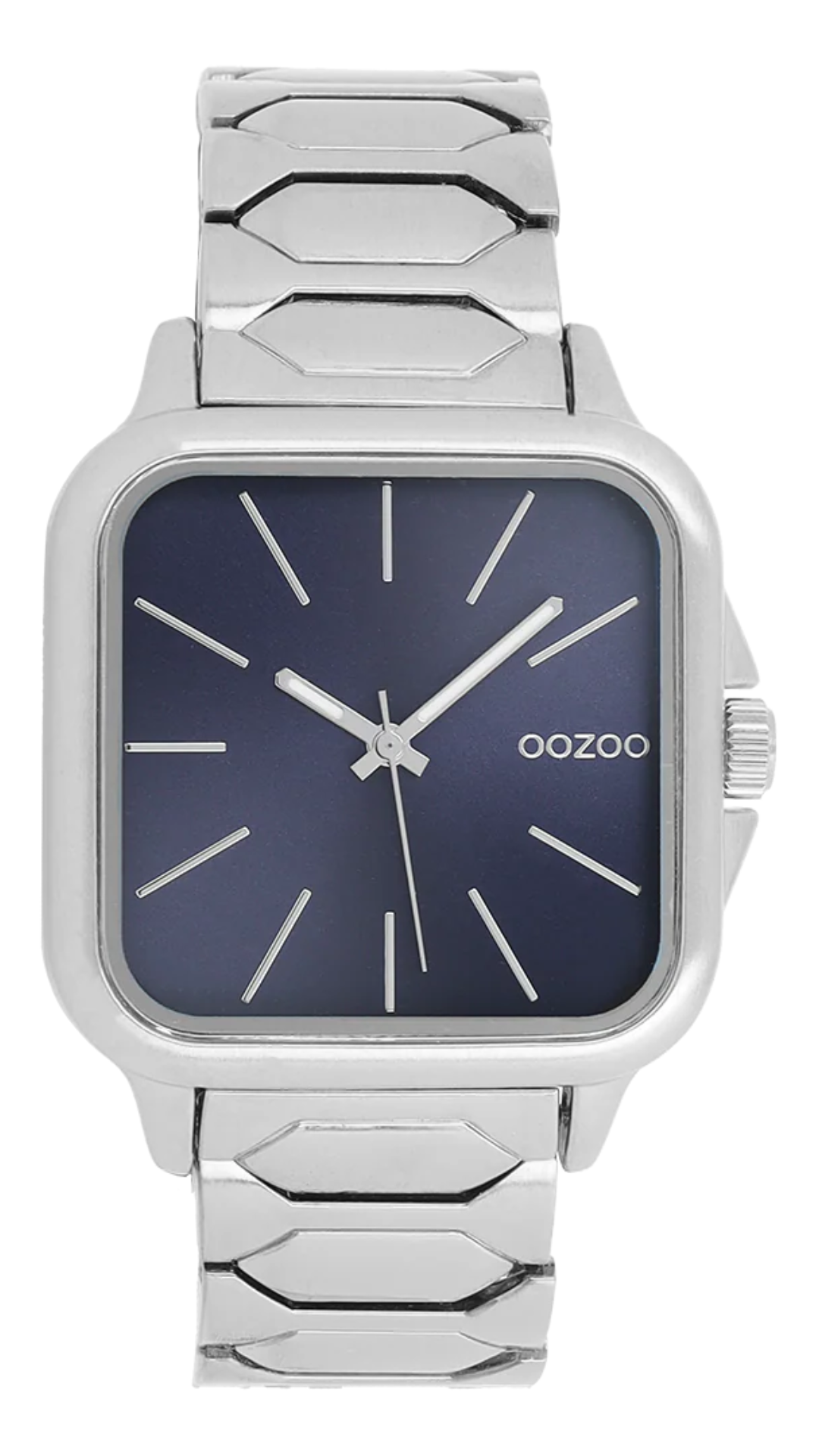 Oozoo Watch / C11601 / 44mm / Silver / Blue