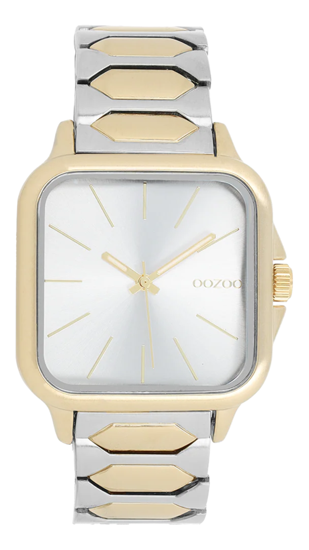 Oozoo Watch / C11603 / 44mm / Silver / Gold