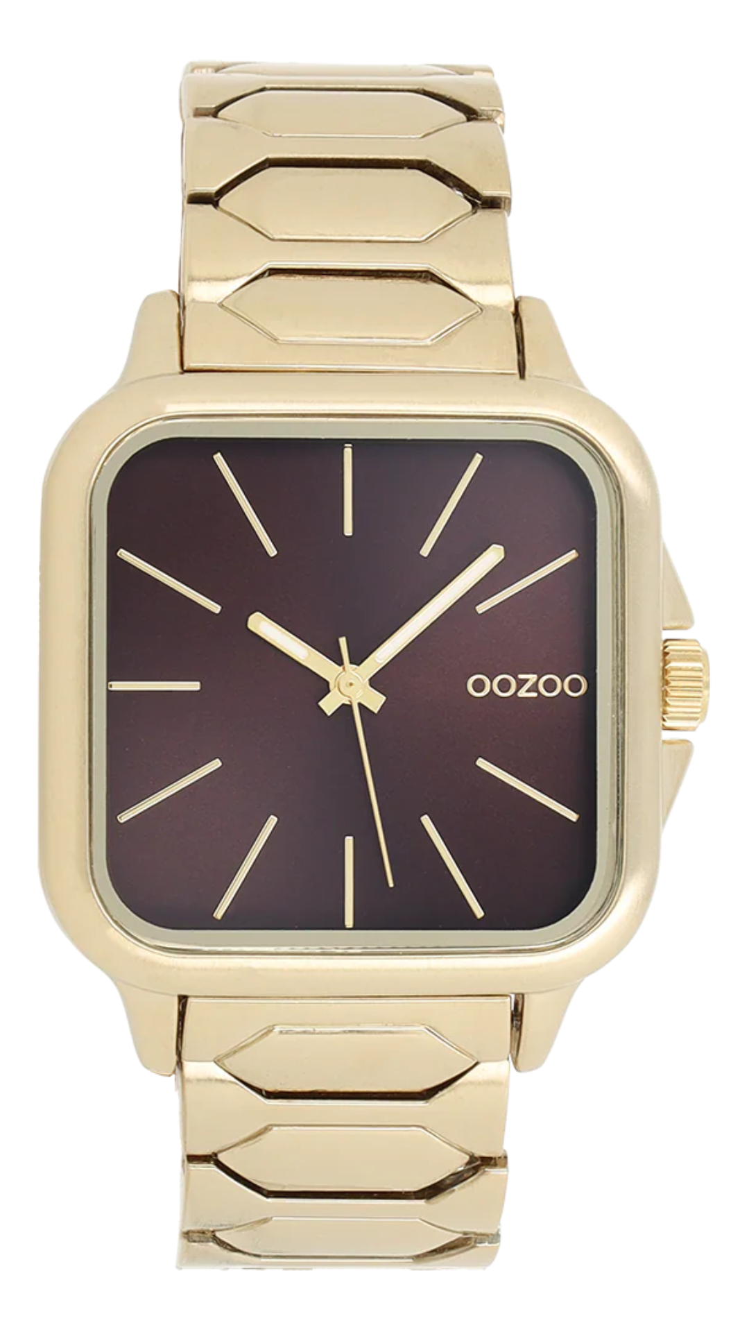 Oozoo Watch / C11607 / 44mm / Gold / Red