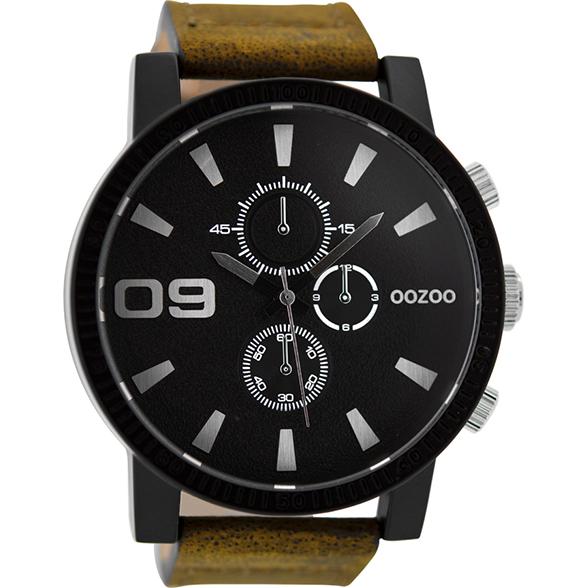 Oozoo Watch C9033 / 50mm / Brown / Black