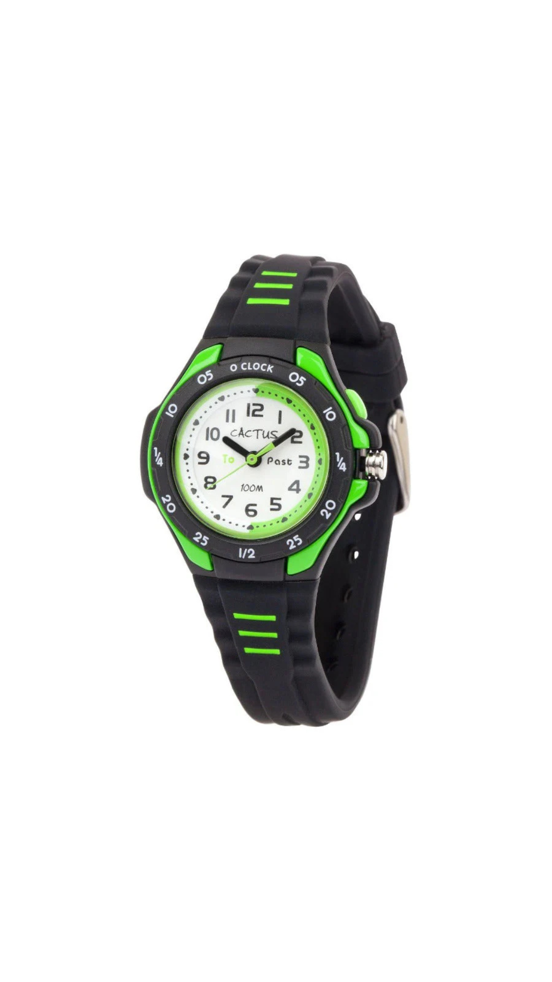 Cactus Mentor Watch - Time Teacher - Black