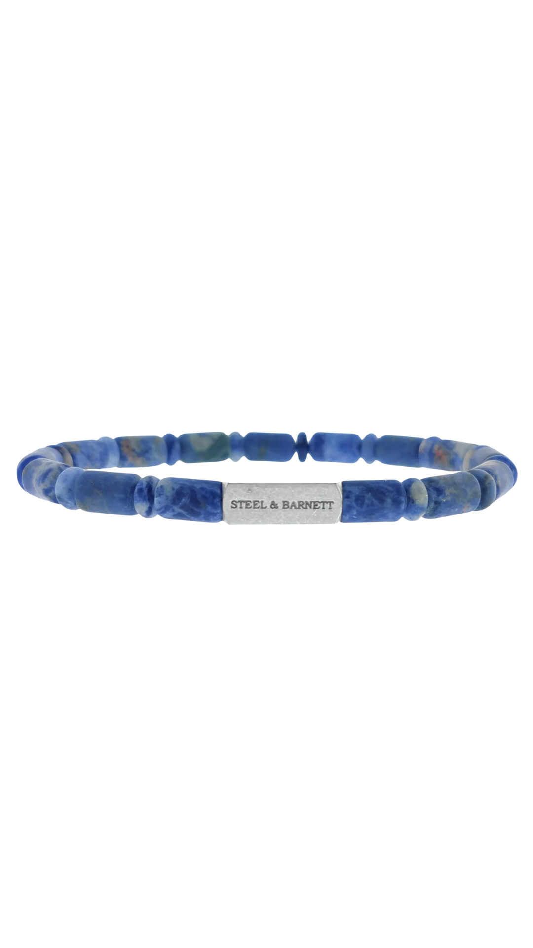Steel & Barnett Colourful Cal Matte Sodalite Bracelet