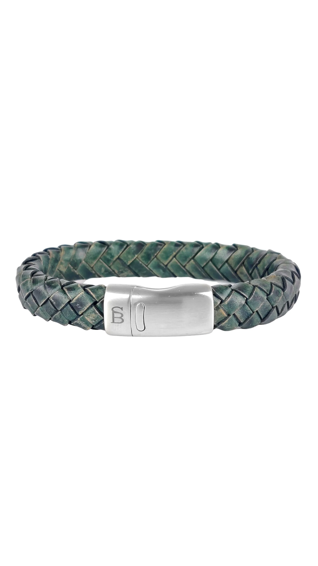 Steel & Barnett Cornall Dark Green Bracelet