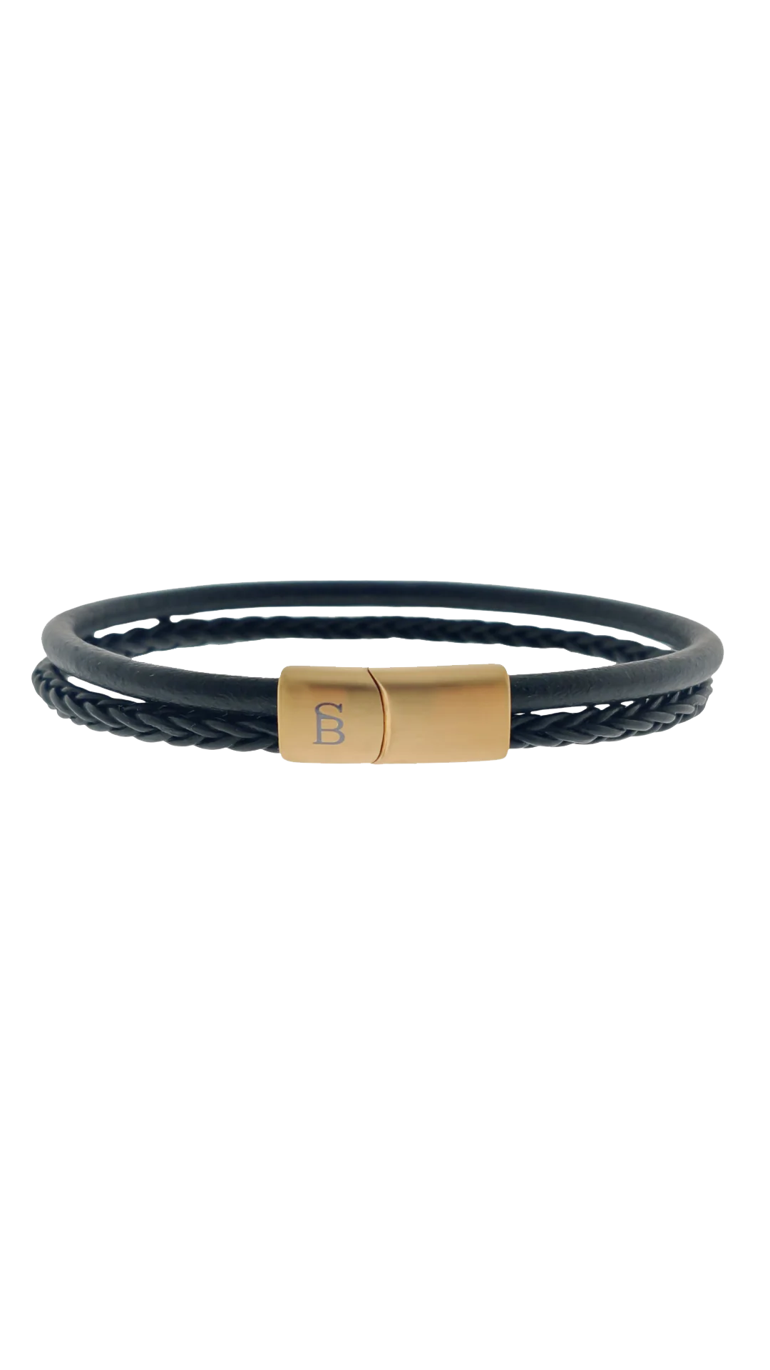 Steel & Barnett Denby Gold Black Bracelet