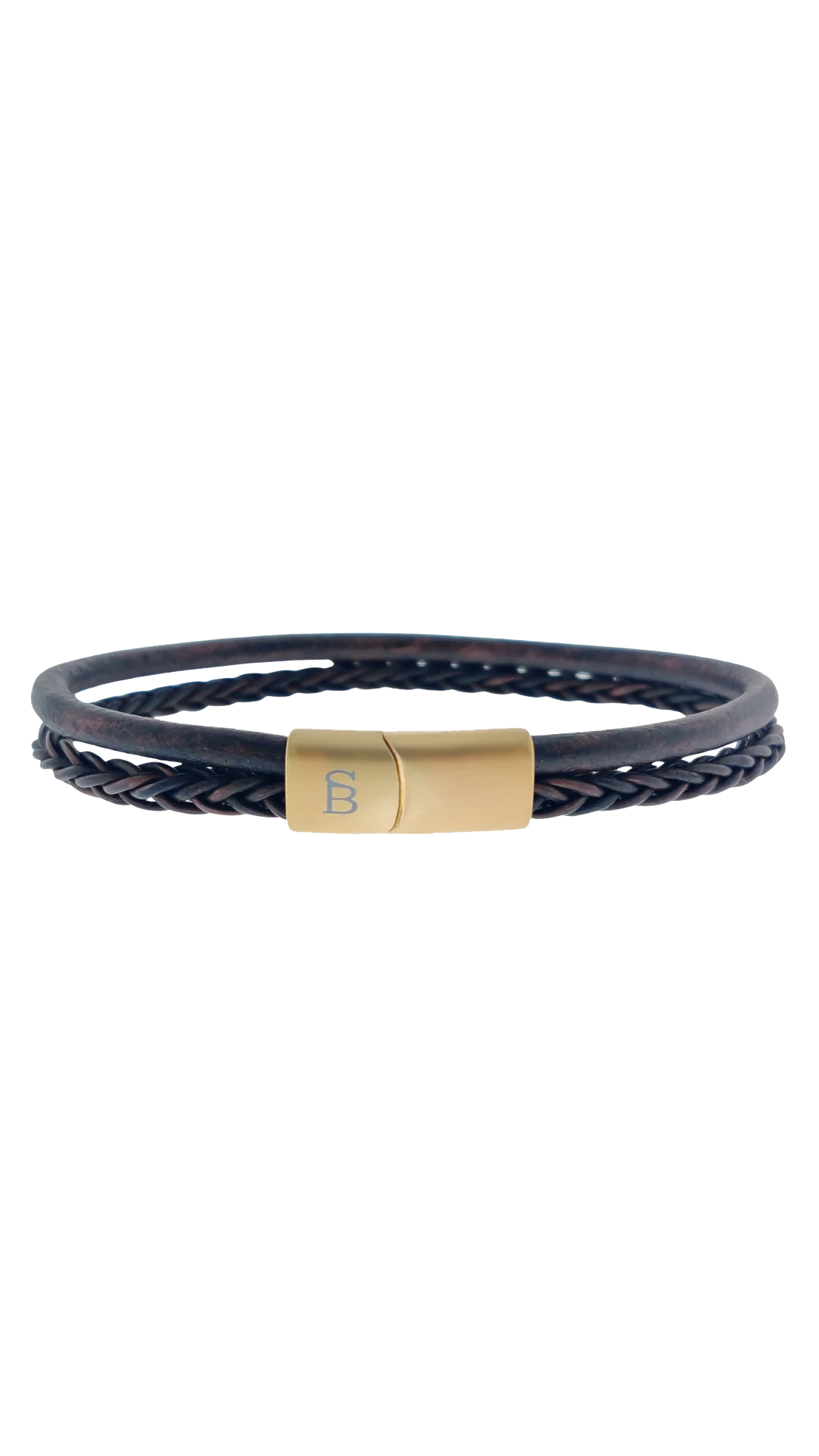 Steel & Barnett Denby Gold Brown Bracelet