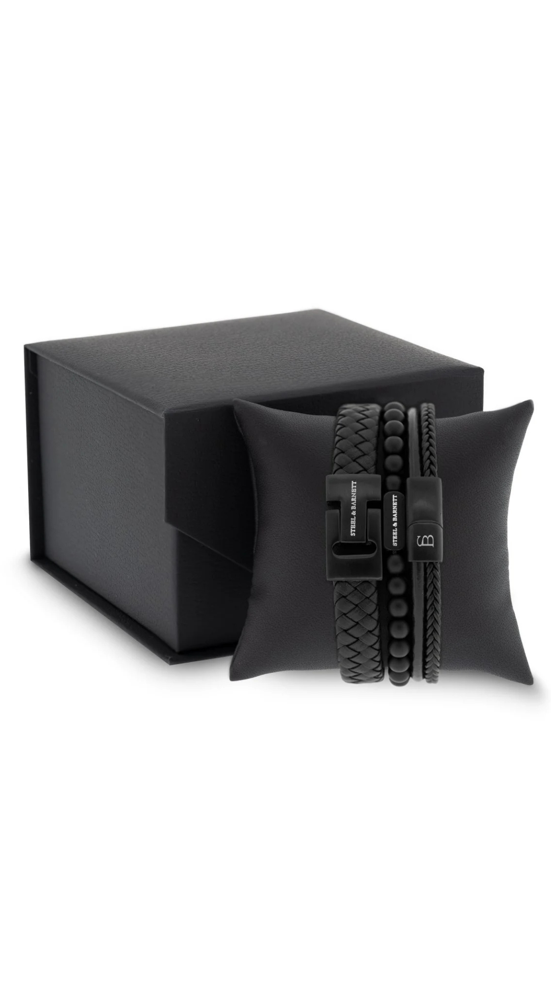Steel & Barnett Premium Bracelet Set Black Edition