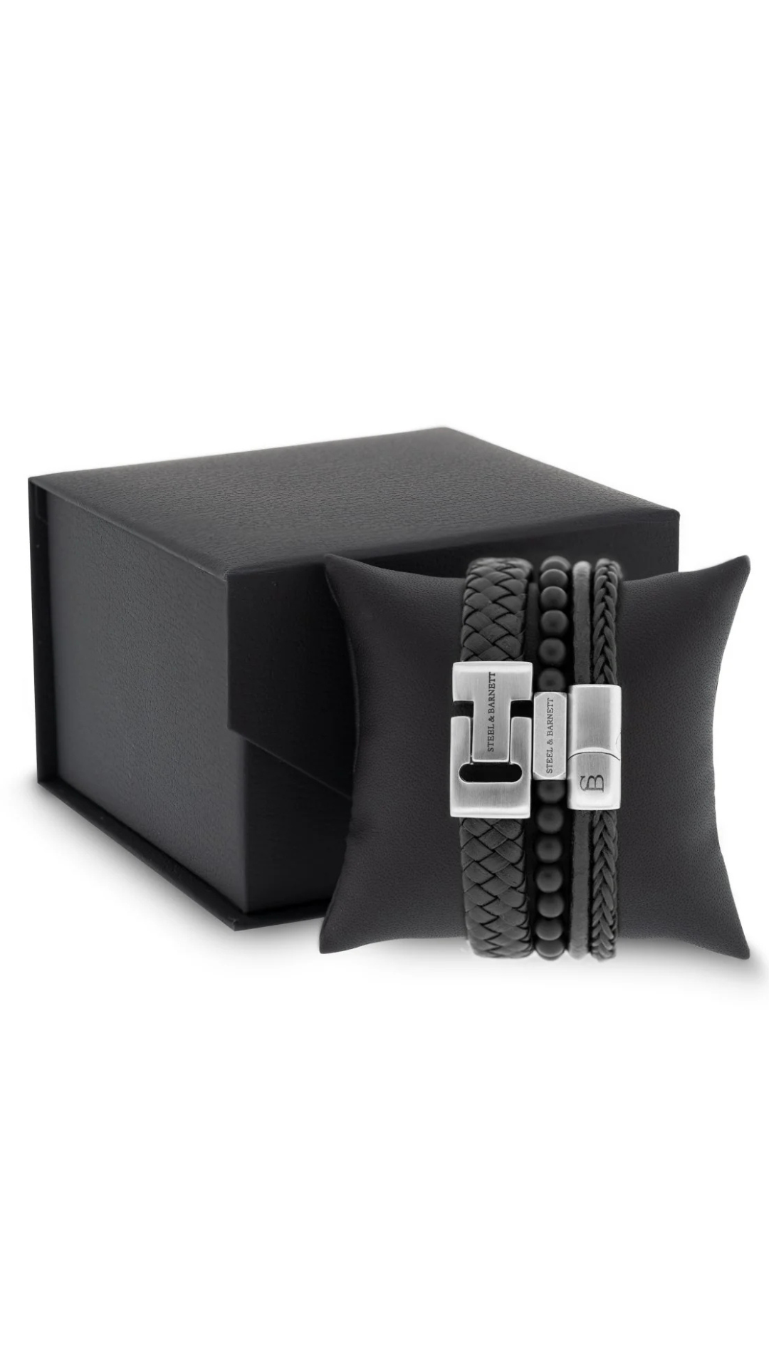 Steel & Barnett Premium Bracelet Set Black
