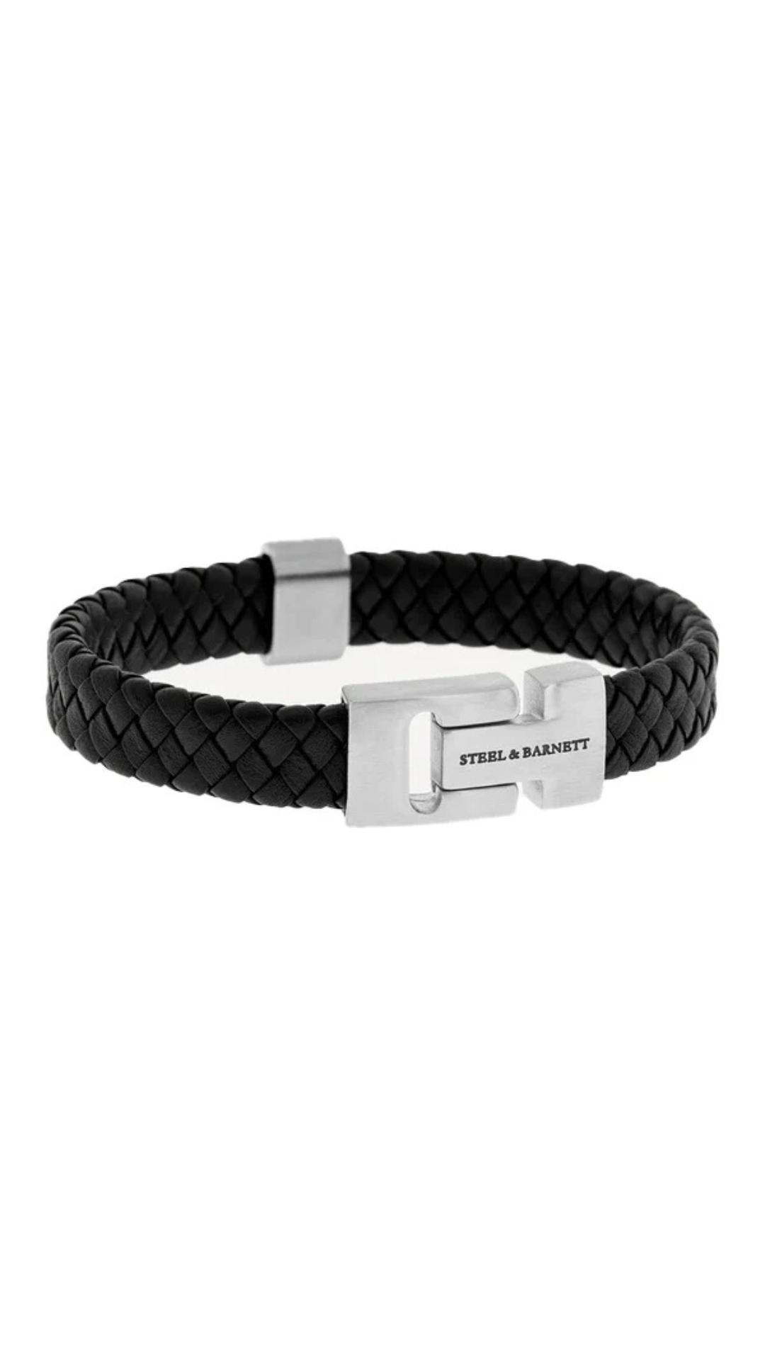 Steel & Barnett Harrison Black & Silver Bracelet