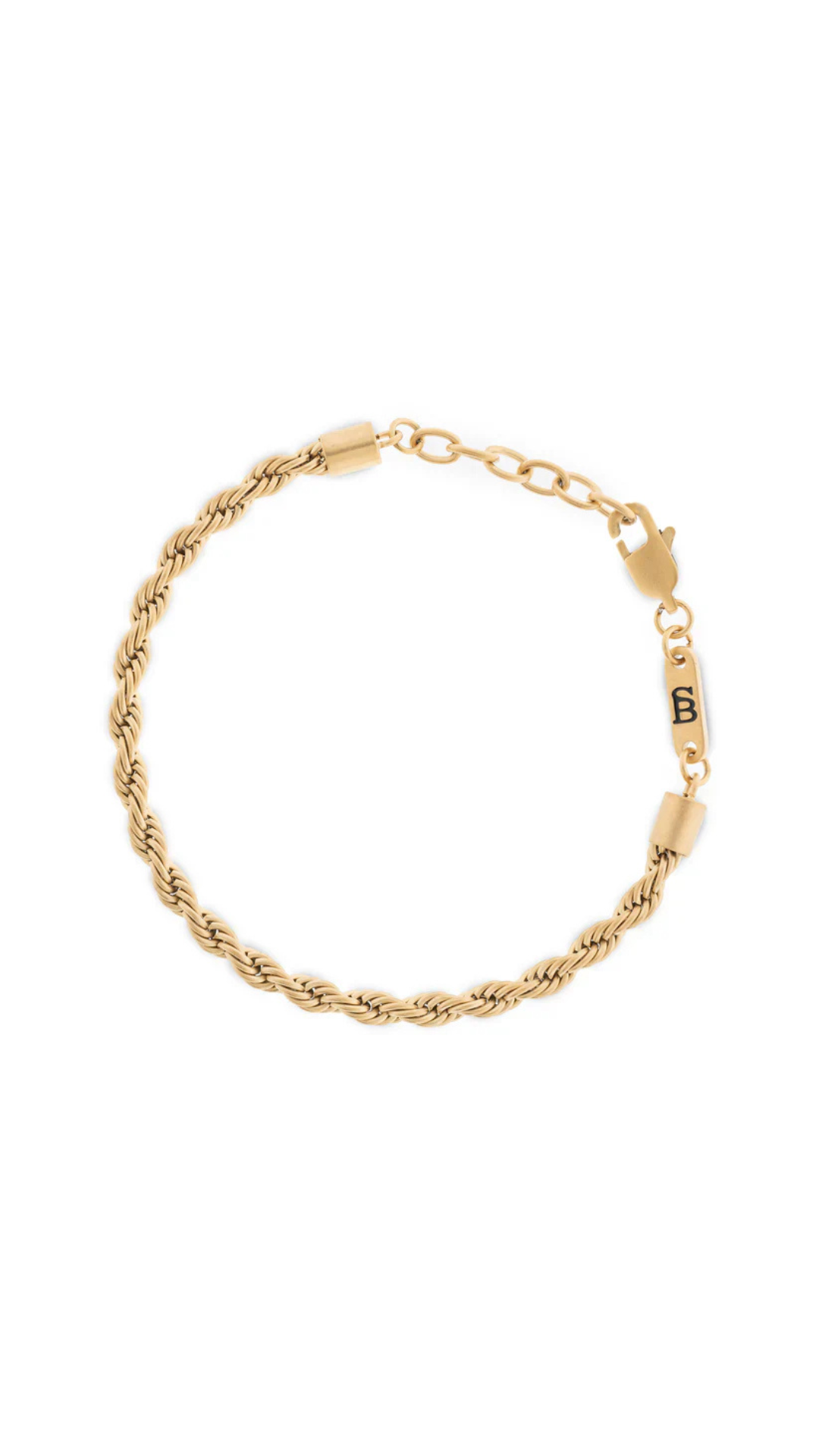 Steel & Barnett Helix Gold Chain Bracelet