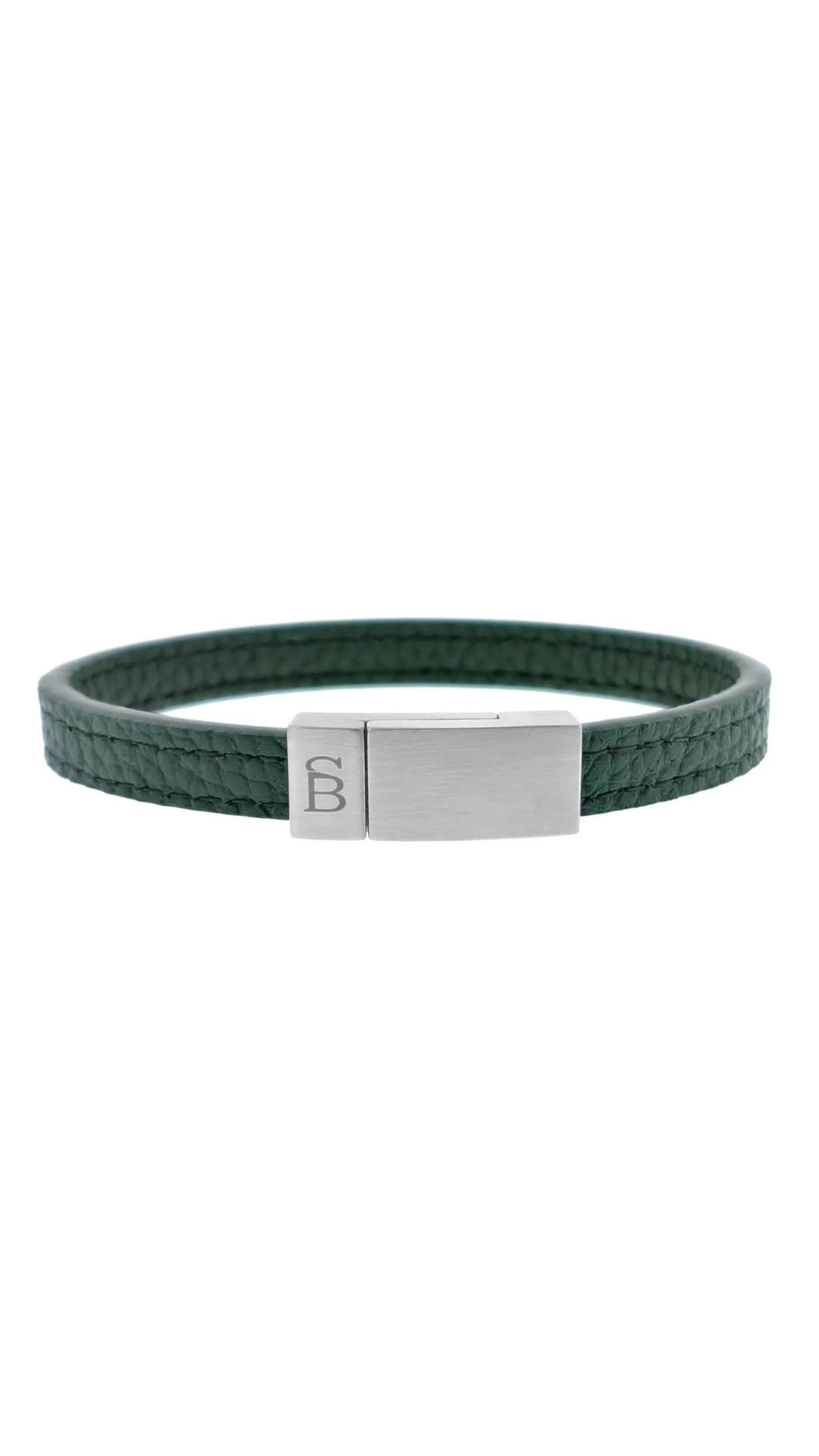 Steel & Barnett Grady Military Leather Bracelet