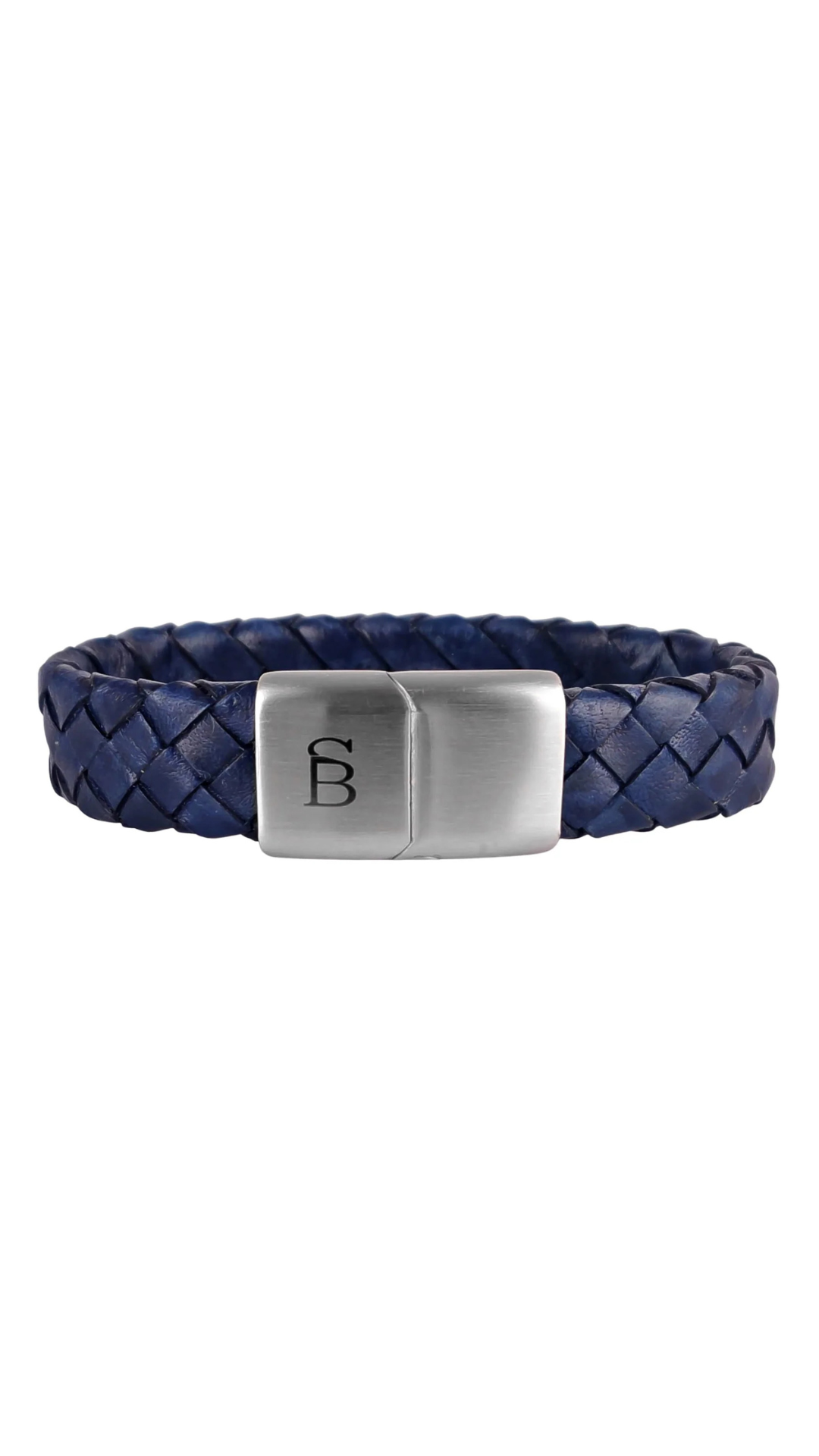 Steel & Barnett Preston Marine Sawtooth Braided Leather Cuff