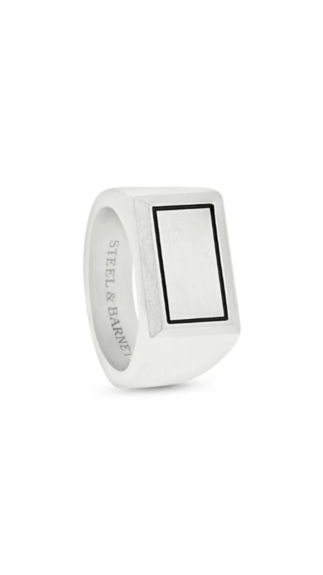 Steel & Barnett Legacy Silver Ring