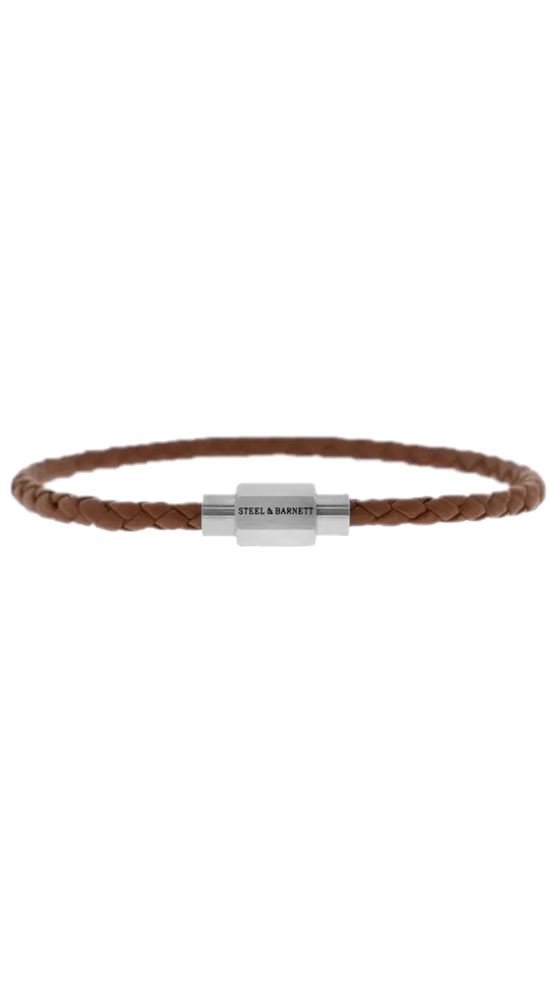 Steel & Barnett Luke Landon Peanut Leather Bracelet