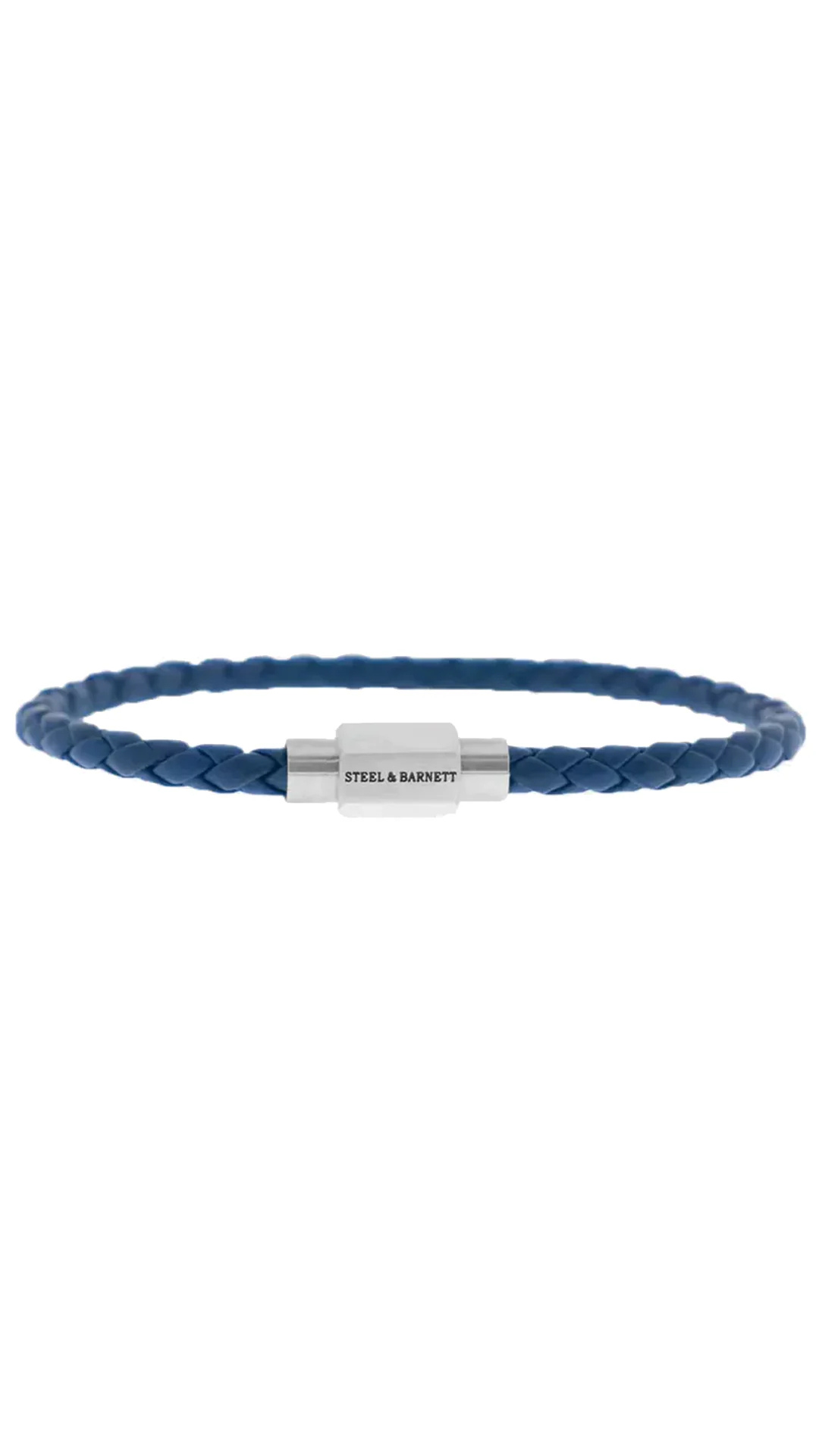 Steel & Barnett Luke Landon Jeans Blue Leather Bracelet