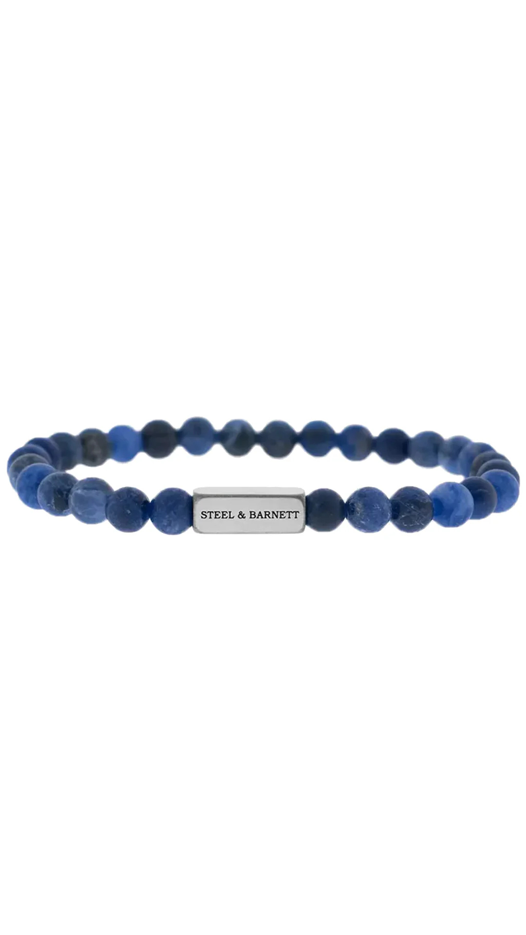 Steel & Barnett Natural Ned Matte Sodalite Stone Bracelet