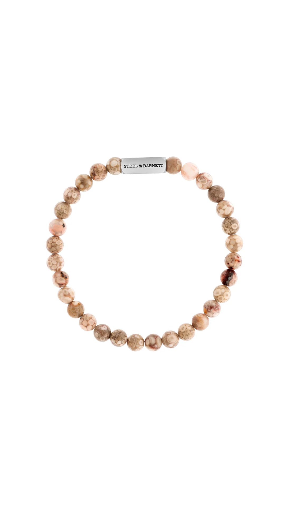 Steel & Barnett Natural Ned Maifanite Stone Bracelet