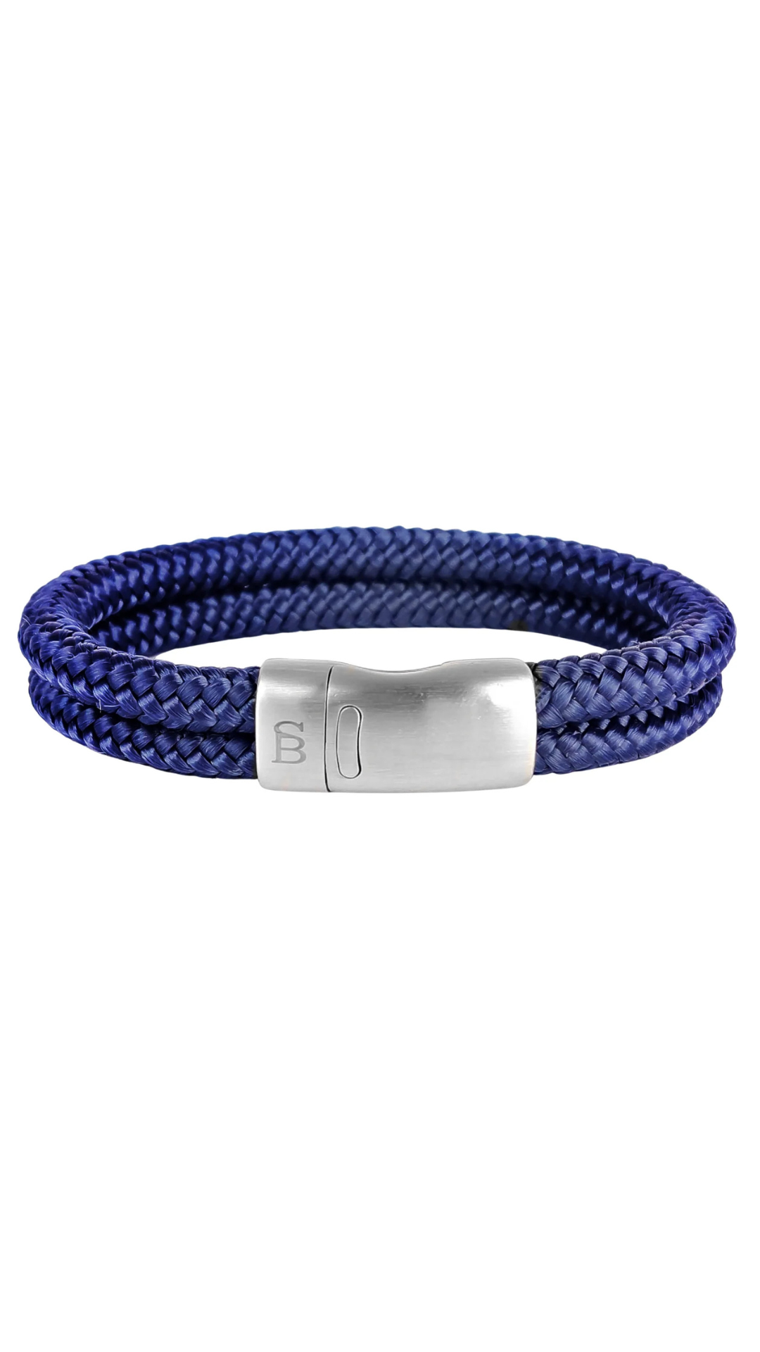 Steel & Barnett Lake Navy Rope Bracelet