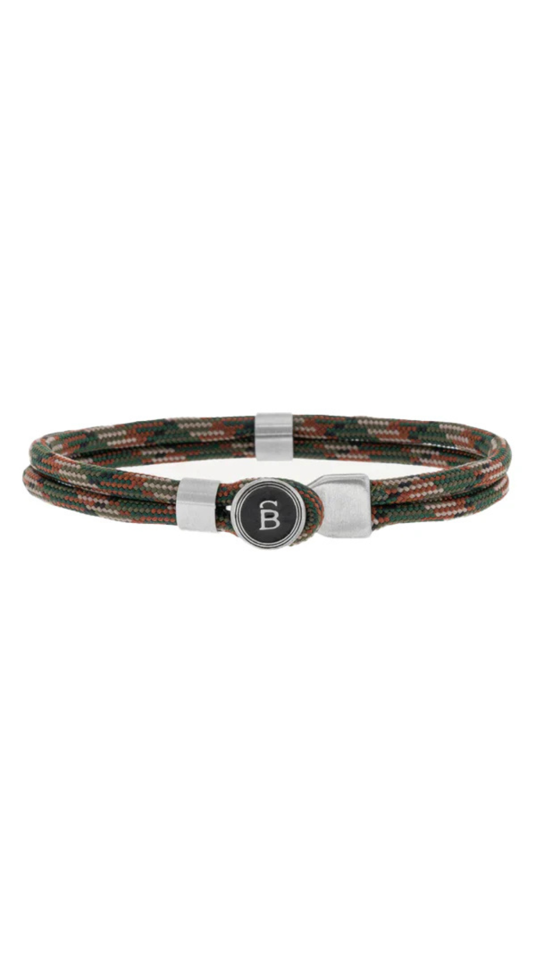 Steel & Barnett Riptide Woodland Rope Bracelet