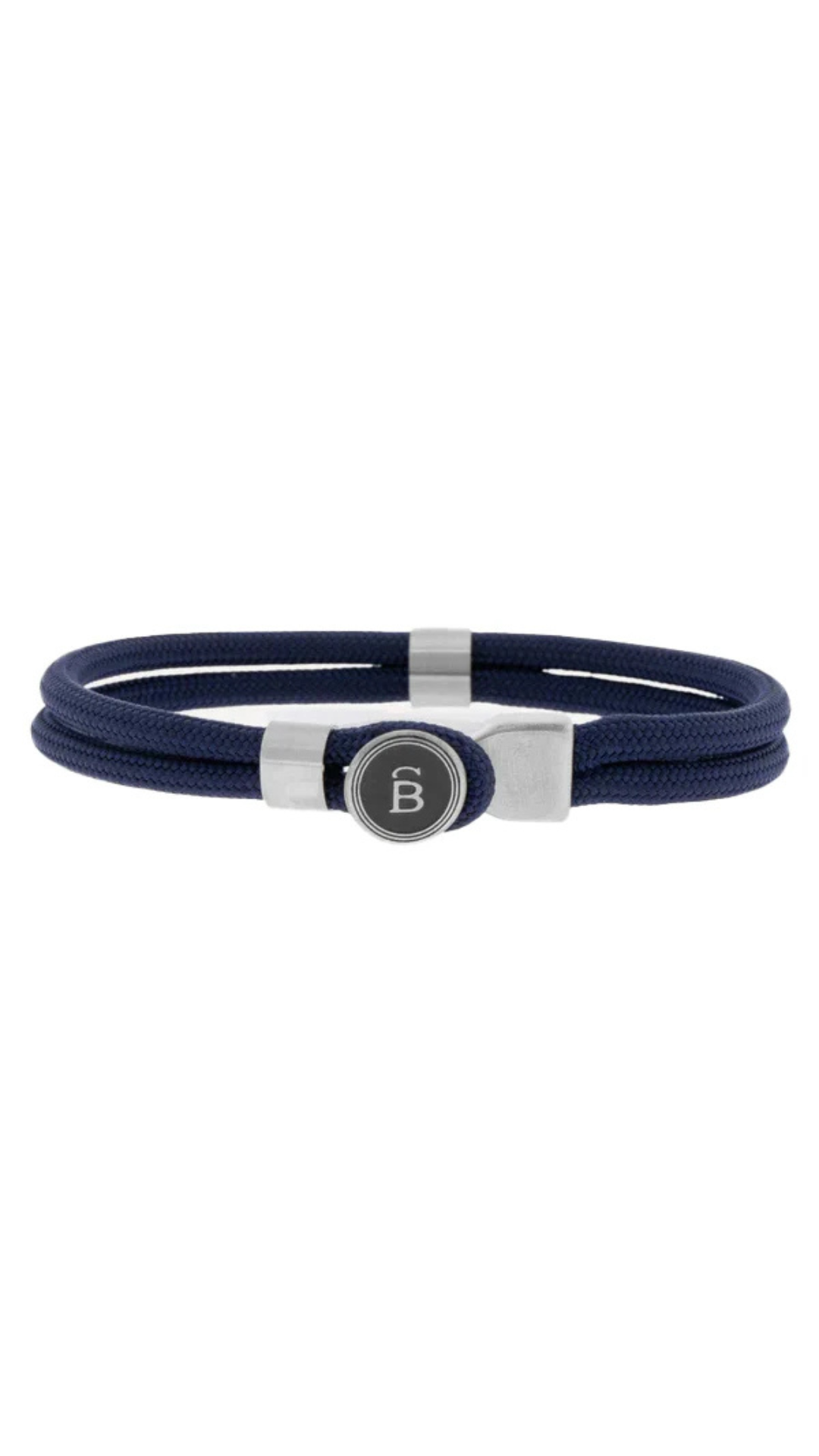 Steel & Barnett Riptide Navy Rope Bracelet