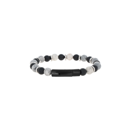 OOZOO Black Onyx & Map Stone Bracelet - SB-1068