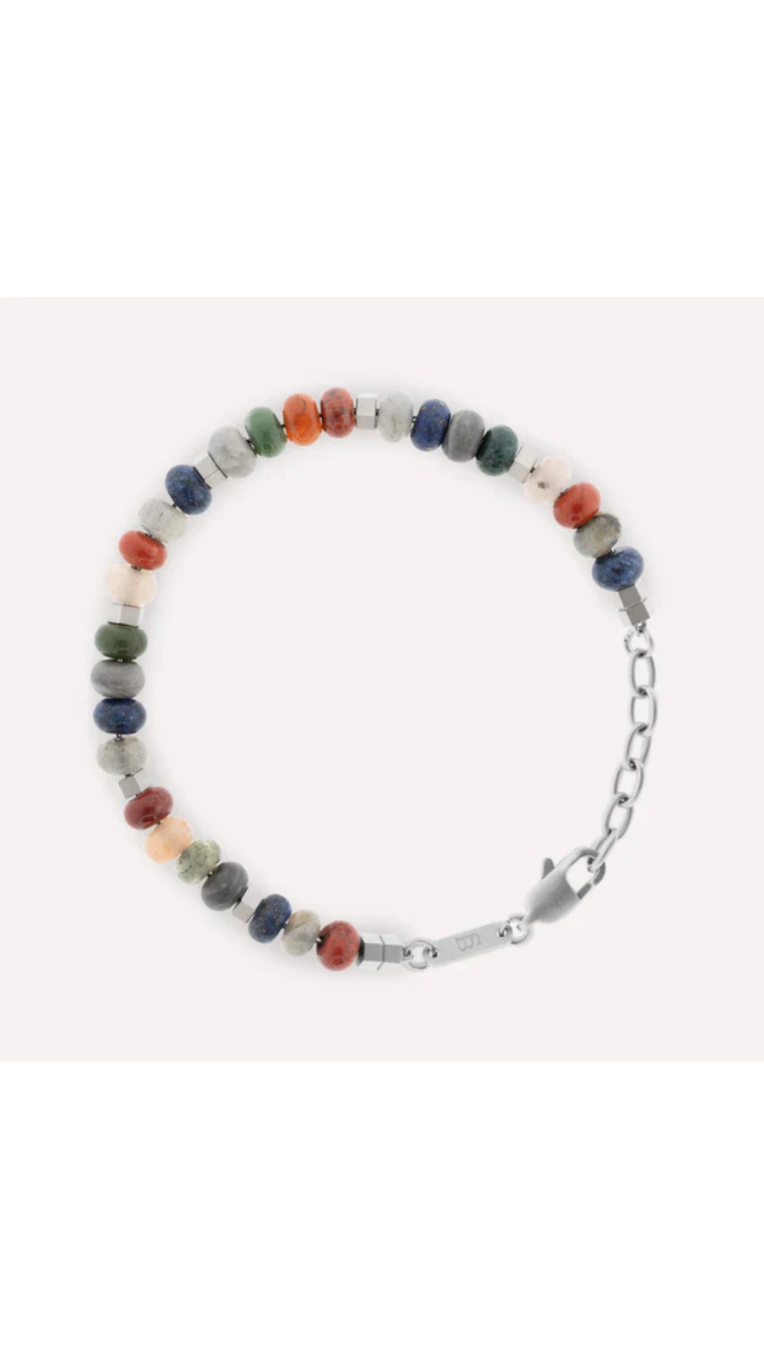 Steel & Barnett Stones Cyrus Spectrum Gemstone Bracelet
